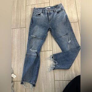 NEW! DL1961 'Mara' Instasculp Straight Leg Ankle Jeans, Size 27- Riptide - $198